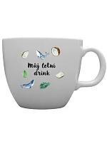Personalizovaný MEGA XXL keramický hrnek 1 000 ml s letním mixem Personalizovaný MEGA XXL keramický hrnek 1 000 ml s letním mixem
