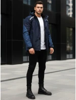 FashionStreet pánská tmavě modrá lyžařská bunda TX5129