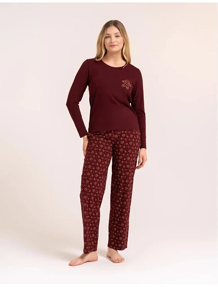 Piżama Moraj PDD4500-014 dł/r L-3XL Piżama Moraj PDD4500-014 dł/r L-3XL