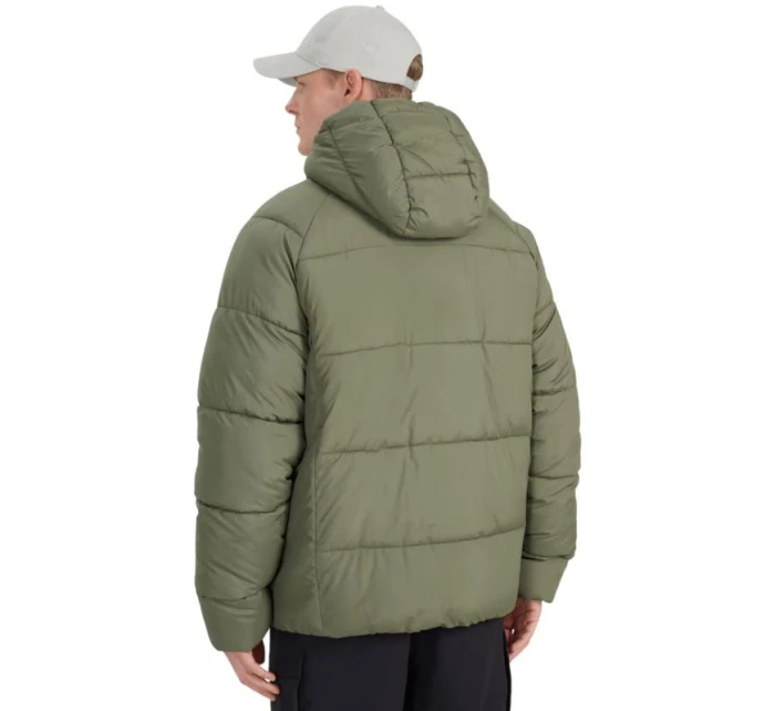 Pánská péřová bunda 4F M0708 khaki 4FRAW25TDJAM0708 43S pánské