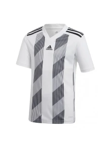 Dětské pruhované tričko 19 Jr DU4398 - Adidas