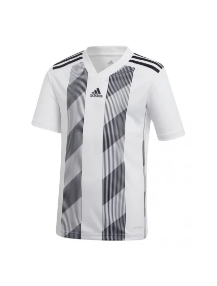 Dětské pruhované tričko 19 Jr DU4398 - Adidas