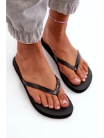 Dámské Žabky Černé model 21664738 - 4F Dámské Žabky Černé model 21664738 - 4F