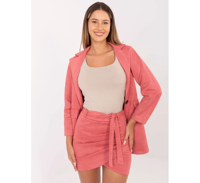 Sukně DHJ SD model 17195196 korál - FPrice