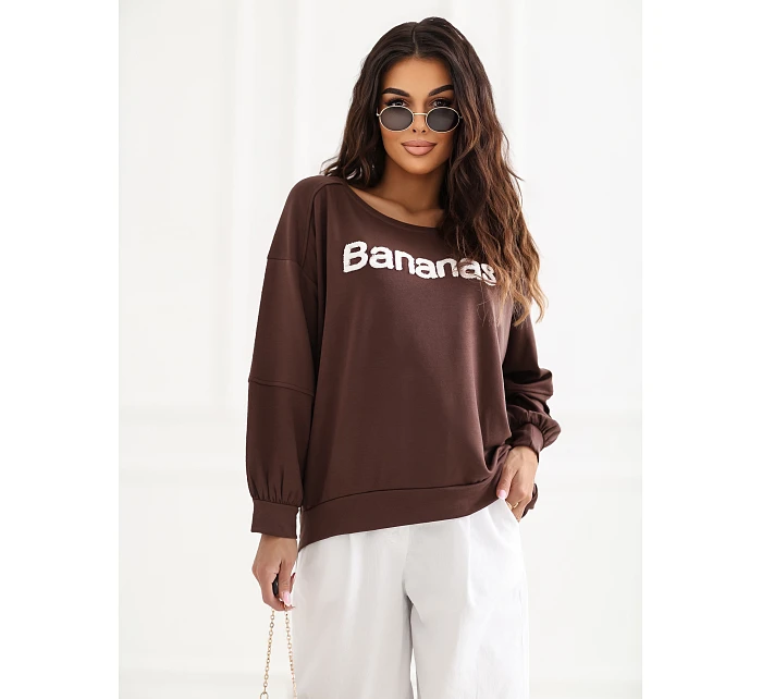 Halenka RV BL A1221.13 tmavě hnědá Halenka RV BL A1221.13 tmavě hnědá