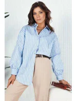 Dámská košile modrobílá DY0372 - Dstreet