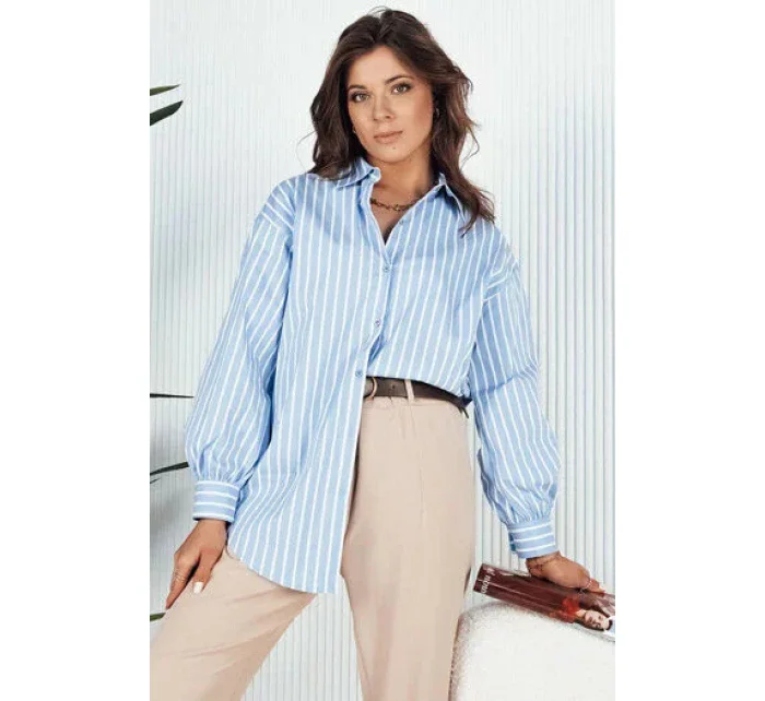 Dámská košile modrobílá DY0372 - Dstreet