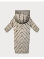 Béžová zimní bunda netopýřího typu Minority (P3-6026-62)