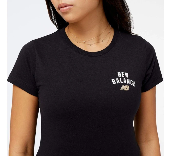 New Balance Sport Core Arch Cotton ATH BK W WT31804BK dámské tričko New Balance Sport Core Arch Cotton ATH BK W WT31804BK dámské tričko
