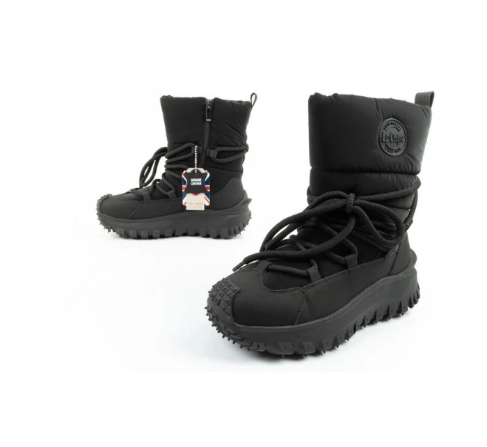 Lee Cooper dámská sportovní obuv zimní trekingová zateplená černá přírodní kůže dámské Lee Cooper dámská sportovní obuv zimní trekingová zateplená černá přírodní kůže dámské