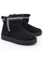 Dámské sněhule semišové černé Potocki 06303