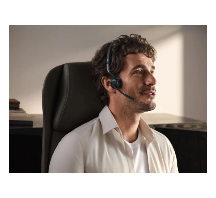 Shokz OpenMeet mic-ANC USB-C bezdrátová sluchátka s kostmi + adaptér USB-A černá