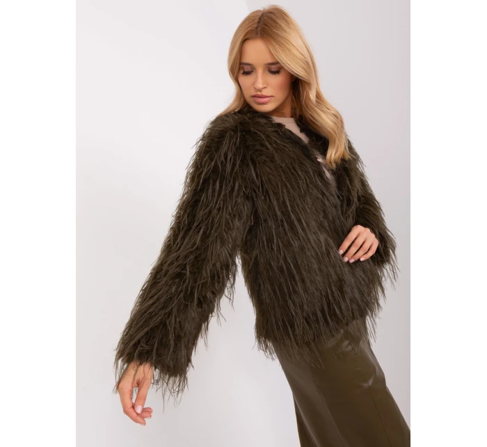 Kurtka AT KR model 19069202 khaki - FPrice Kurtka AT KR model 19069202 khaki - FPrice