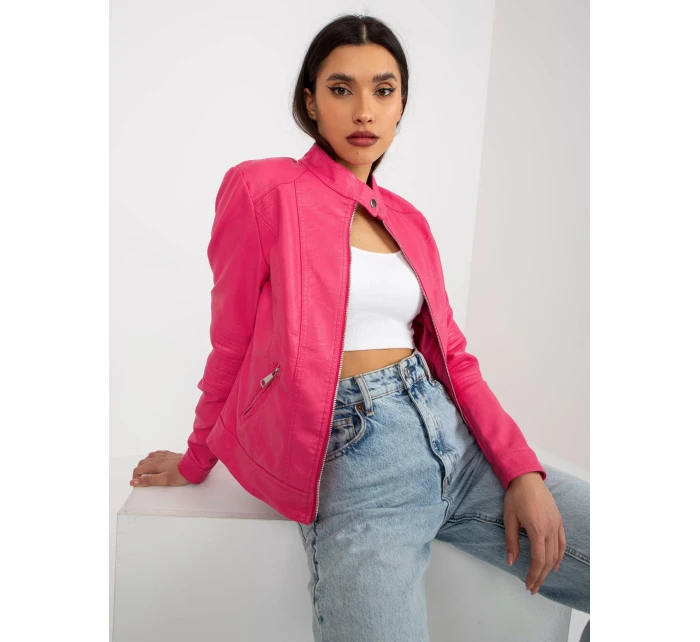 Dámská bunda NM KR G103 .00P tmavě růžová - FPrice