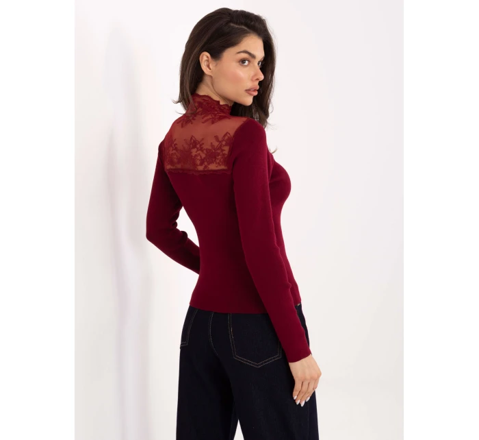 Jumper PM SW YIS1078.81 bordó