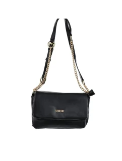 Kabelka Crossbody Se Zlatým Řetězem Big Star OO574048 Černá
