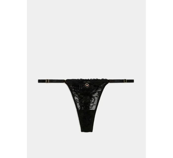 Dámská tanga 00020 černé - Emporio Armani model 19916500 Dámská tanga 00020 černé - Emporio Armani model 19916500