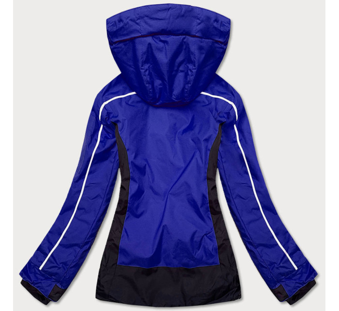 Dámská zimní sportovní bunda v chrpové barvě (B2391)