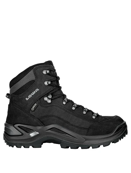 Boty Renegade GTX Mid – tmavě černé – UK 9 (43,5) LOWA