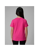 Dívčí hladké tričko 4F 4FJRSS26TTSHF3554-12S dětské