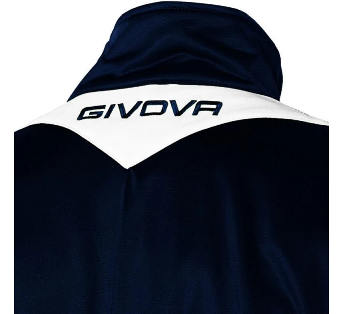 Unisex tepláková souprava Givova Visa v tmavě modré a bílé barvě 0403