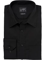 JN keprová košile s dlouhým rukávem 02.0 black model 22488313 - Daiber JN keprová košile s dlouhým rukávem 02.0 black model 22488313 - Daiber