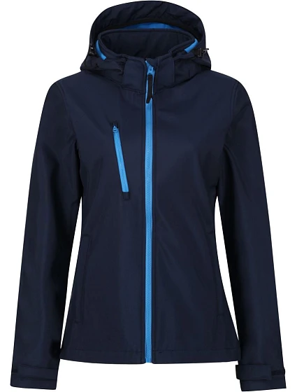 Regatta TRA 702 Dámská 3-vrstvá softshell bunda "Venturer" 36.A702 navy/french blue Regatta TRA 702 Dámská 3-vrstvá softshell bunda "Venturer" 36.A702 navy/french blue