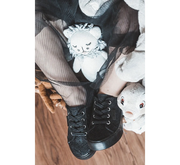 Prolamované Tenisky Big Star JJ374133 Černé Prolamované Tenisky Big Star JJ374133 Černé