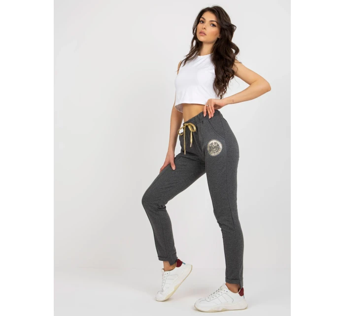 Tepláky RV DR 6742.57 tmavě šedá