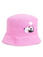 Yoclub Dívčí letní klobouk CKA-0267G-A110 Pink