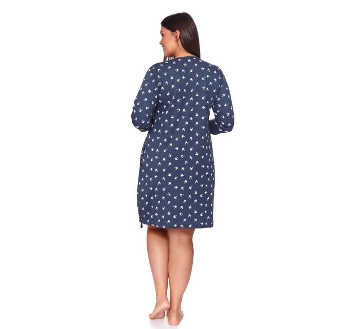 Dámská noční košile model 19529977 tm.modrá - DOCTOR NAP