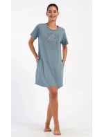 Domácí šaty s krátkým rukávem Alžběta - Vienetta Domácí šaty s krátkým rukávem Alžběta - Vienetta