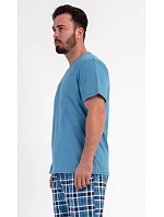Pánské pyžamo dlouhé model 22405352 - Vienetta MAN Pánské pyžamo dlouhé model 22405352 - Vienetta MAN