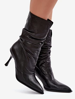 Boty na podpatku  model 231588 Step in style