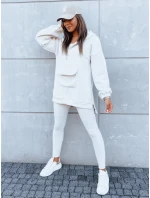 Dámská tepláková souprava světle šedá Dstreet model 21970744 - FashionStreet Dámská tepláková souprava světle šedá Dstreet model 21970744 - FashionStreet