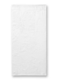 Velká bambusová osuška unisex (bílá)