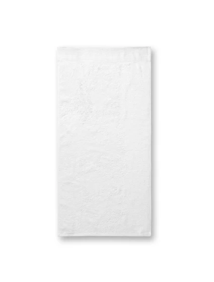 Velká bambusová osuška unisex (bílá)