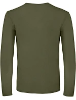 B&C #E150 LSL Tričko s dlouhým rukávem 01.005T urban khaki