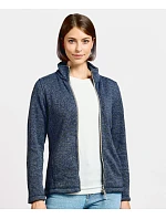 Promodoro 7725 Dámská pletená fleecová bunda 40.7725 heather red