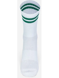 Mr. Socks L 05004 Tenisové ponožky "Basic" 88.5004 white/green
