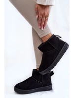 Dámské teplé sněhule Big Star model 21599856 Černe - Big Star Shoes Dámské teplé sněhule Big Star model 21599856 Černe - Big Star Shoes