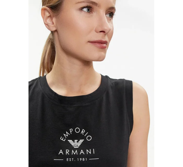 Dámské tílko 00020 černé model 19916465 - Emporio Armani Dámské tílko 00020 černé model 19916465 - Emporio Armani