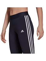 Dámské legíny Essentials 3S W H07771 černo-bílé - Adidas