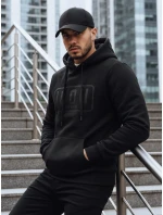 Pánská zateplená mikina s potiskem černá Dstreet model 21992994 - FashionStreet