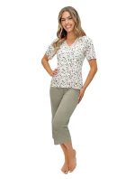 Pyžamo Donna Melisa 3/4 cr/r S-2XL Pyžamo Donna Melisa 3/4 cr/r S-2XL