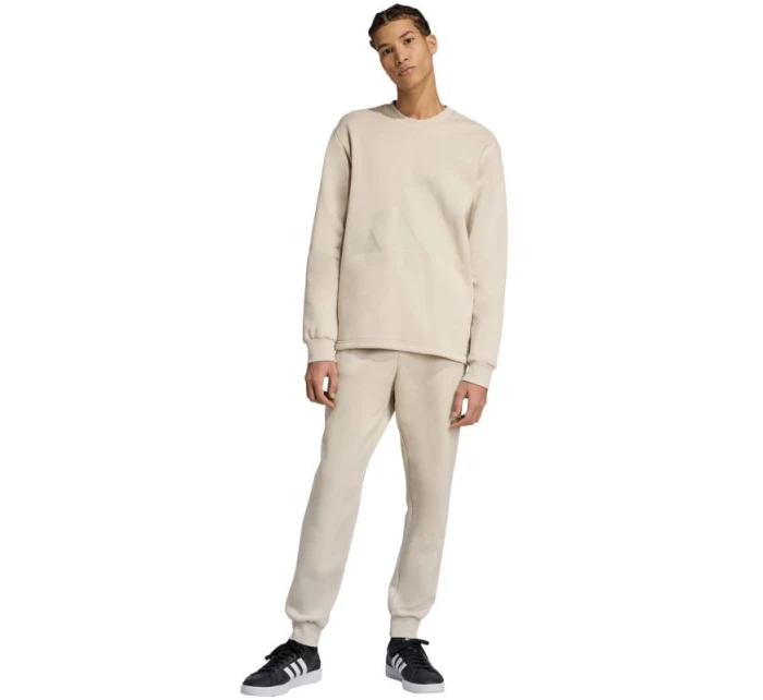 Pánské tepláky adidas Sportswear Big Logo Fleece Colorblock béžové JX5572 Pánské tepláky adidas Sportswear Big Logo Fleece Colorblock béžové JX5572