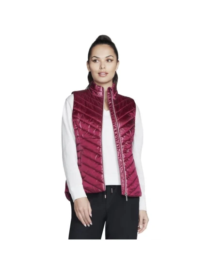 Skechers GO Shield Shine Vest JA151-PKRD Pink L