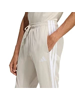 Pánské kalhoty 3Stripes Tricot Regular Tapered béžové model 22063052 - ADIDAS Pánské kalhoty 3Stripes Tricot Regular Tapered béžové model 22063052 - ADIDAS