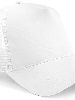 Beechfield B 640 5 panelová Trucker kšiltovka 53.0640 white/white