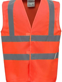HVW 100 HiVis bezpečnostní vesta model 22502092 hi vis orange - Yoko